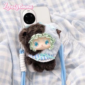 100% Oficial y Licenciado, Adorable Muñeca de Peluche de la Serie Emma Falling Into Dreamscape, Caja Sorpresa, 6 Piezas/Juego, Clip para Teléfono, Juguete Decorativo - Product Image 3