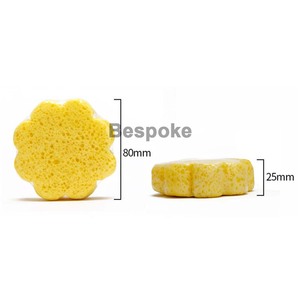 Logo personnalisé noix de coco fleur de <span class=keywords><strong>verveine</strong></span> gommage doux pour le corps bain douche luffa pour les femmes outil exfoliant avec nettoyant pour le corps éponge infusée - Product Image 2