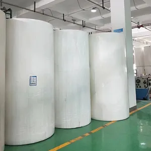 Rollo Jumbo de papel de bambú para padres, directo de fábrica China, para papel tisú de Bambú