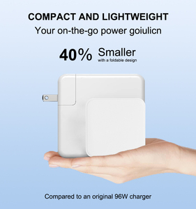 Cargador compacto <span class=keywords><strong>USB</strong></span> <span class=keywords><strong>C</strong></span> Gan de 100W, adaptador de pared rápido de 4 puertos para <span class=keywords><strong>MacBook</strong></span> <span class=keywords><strong>Pro</strong></span> 15 Galaxy S24 Ultra Steam Deck con protección OTP - Product Image 2