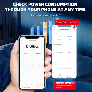 Ewelink WIFI Compteur d'énergie intelligent Protecteur de courant de tension Kwh Mesure Surveillance Disjoncteur Minuterie Relais 63A - Product Image 4