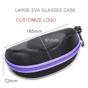 Waterproof Shockproof Custom Eva Sunglasses <b>Case</b> Travel Shell Carry <b>Glasses</b> <b>Case</b> Custom Logo Eyeglasses <b>Cases</b> - Product Image 2