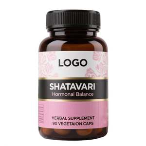 Cápsulas de Extracto de Raíz de Shatavari Orgánico Natural para el Apoyo de la Salud Femenina, Cápsulas de Shatavari Puro para el Equilibrio Hormonal - Product Image 1