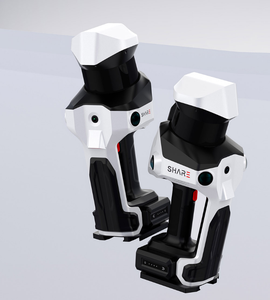 SHARE S100  LiDAR 3D portátil SLAM de 640,000 puntos/segundos con alcance de 300 m, RTK/PPK y 4 cámaras - Product Image 4