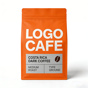 Bolsa Doypack Reutilizable para Café Oscuro <span class=keywords><strong>de</strong></span> <span class=keywords><strong>Costa</strong></span> <span class=keywords><strong>Rica</strong></span>, Resistente a Impactos, Grado Alimenticio, Libre <span class=keywords><strong>de</strong></span> BPA, Certificación ISO9001, Personalización <span class=keywords><strong>de</strong></span> Marca, para Alimentos para Mascotas - Product Image 1