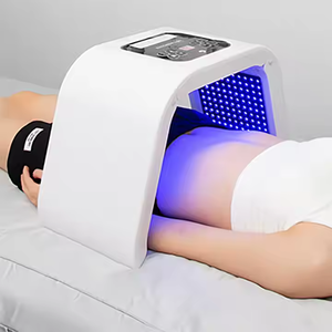 Terapi lampu merah untuk wajah 7 In 1 warna, alat perawatan kulit wajah Led hidraskincare masker tangan leher tubuh, alat terapi lampu Led Pdt - Product Image 3