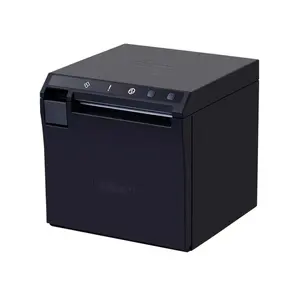Hochgeschwindigkeits- 80 MM-Thermodruckermaschine mit USB LAN Serie BT Unterstützung Mini-Stil POS-Drucker für Kassenregister Küche Eingang
