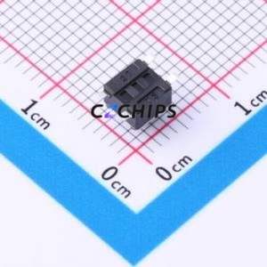 TSC015A04826A Tactile Switch SMD-4P,4.5x4.5mm Switch Round Button 2.6N Vertical Mount 4.5mm - Product Image 2