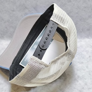 Gorra Trucker Blanca Bordada Personalizada, Unisex, Transpirable, de Malla, Estilo Béisbol Vintage, Ajustable, para Exteriores - Product Image 4