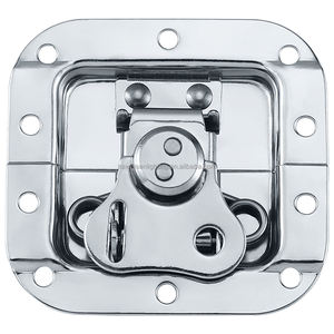 Loquet à ressort à pince torsadée verrouillable avec loquet papillon à nez, loquet à bascule pour boîte en bois, loquet à tourner - Product Image 3