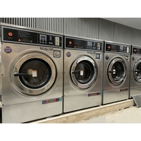 Professional Self Service Laundry Washing Machine Commercial Hotel Laundromate Full Automatic Washer Extractor Coin Operated