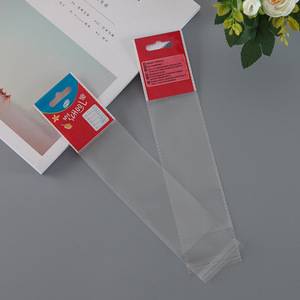 Eco- Friendly chiaro autoadesivo gioielli in plastica OPP sacchetto trasparente per l'imballaggio - Product Image 6