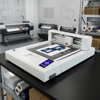 Flachbett-Schneideplotter mit 1000g Druckkraft, Kameraregistrierung und Konturschnitt für Aufkleber, Etiketten und Papierschnitt