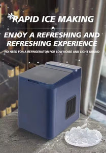 Small 0.5kg Mini <b>Ice</b> Maker Countertop Machine Commercial <b>Ice</b> <b>Block</b> Maker for Businesses - Product Image 2