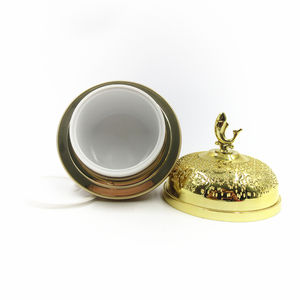New imperial corona tipo di lefery cosmetici crema contenitori, oro vaso cosmetico 50 ml,30ml oro bottiglia di plastica - Product Image 6