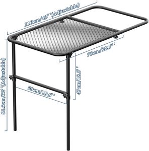 <span class=keywords><strong>Mesa</strong></span> de Camping portátil <span class=keywords><strong>para</strong></span> neumáticos, <span class=keywords><strong>mesa</strong></span> de parrilla plegable, <span class=keywords><strong>mesa</strong></span> de campamento <span class=keywords><strong>pequeña</strong></span> <span class=keywords><strong>para</strong></span> <span class=keywords><strong>playa</strong></span>, senderismo, mochilero, Picnic al aire libre, RV B - Product Image 3