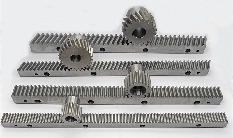 linear rail curved gear round