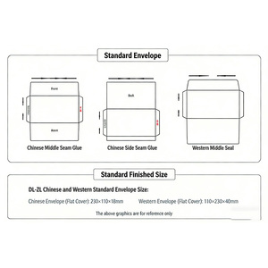 ปรับแต่งซองใส่<span class=keywords><strong>เงิน</strong></span>แบบพิมพ์ลายเป็นมิตรกับสิ่งแวดล้อมสำหรับตรุษจีนและงานแต่งงาน - Product Image 5