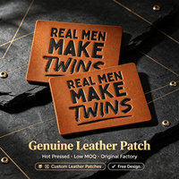 Écussons personnalisés en cuir véritable, étiquettes écologiques thermosoudées pour chapeaux, jeans, accessoires de vêtements à coudre, vente en gros, OEM, faible MOQ