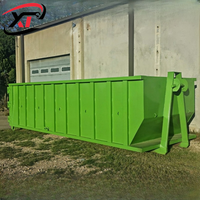 Benne à crochet personnalisée pour la collecte des déchets de construction Corps de camion jetable pour application de déchets solides