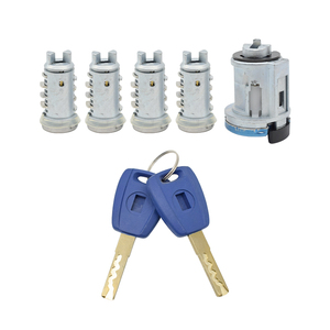 Cho <span class=keywords><strong>f</strong></span>-iat doblo hàng hóa Punto Panda 5 cái hoàn chỉnh thiết lập đánh lửa cửa thân cây Khóa thùng xi lanh với sip22 lưỡi phím - Product Image 1