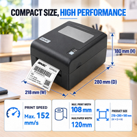 Printer Label Thermal/Thermal Transfer SNBC BTP-4200E Berkualitas Tinggi untuk Label Kabel