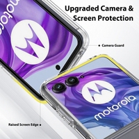 Coque de protection antichoc rigide en TPU Transparent Offre Spéciale pour Motorola Moto Razr 50 Ultra Razr Plus 2024