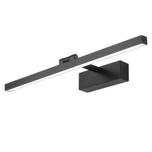 Lampada da bagno a LED da 40cm moderna lampada da parete a specchio LED da 40cm 9W/12W per bagno con illuminazione a LED in bianco e nero - Product Image 4