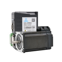 60J1887EC-1000-LS+2HSS458-N Nema 24 Motor Stepper Loop Tertutup dengan Driver Torsi Penahan 3nm