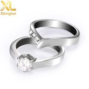 European American-style Fashion Trendy 18K <b>Gold</b> Plated 10K <b>Gold</b> <b>Rings</b> <b>Set</b> Unisex Personalized Minimalist Geometric Shape Office - Product Image 2
