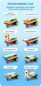 STEM Auto-Baukasten Logisches Denken Physik Schaltkreis-Steckprogrammierung Elektronische Bausteine Spielzeug für Wissenschaft und Technik - Product Image 2
