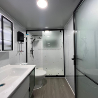 Maison conteneur extensible de 30 pieds, étanche et résistante aux ouragans, avec 2 chambres, vente en gros directe usine