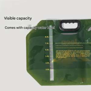 Vessie d'hydratation pratique pour les aventures en plein air-Sac de rangement polyvalent Joint vide à remplissage rapide pour les pique-niques de randonnée en voyage - Product Image 4