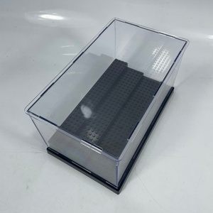 Hot Sale Custom Acrylic Eco Friendly <b>Model</b> Toy Hobby Display Box <b>Building</b> Blocks Mini Figures Animals Nature Theme for Home - Product Image 5