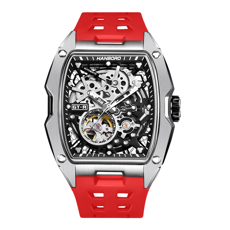 HANBORO GTR Series Men's Automatic Racing Watch with