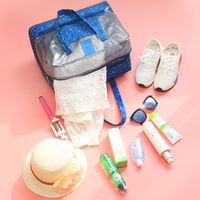 Dry Wet Separate männliche weibliche Tasche Mode Reise Schwimmen Wasch beutel Custom Beach Swim Storage Einkaufstasche