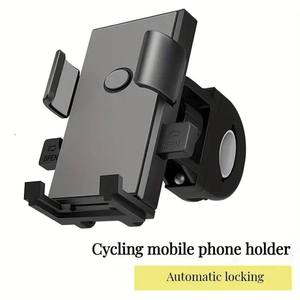 Soporte Universal para Teléfono de Motocicleta con Rotación de 360 Grados, Soporte para Teléfono de Bicicleta con Bloqueo de un Clic y Antivibración Firme - Product Image 2