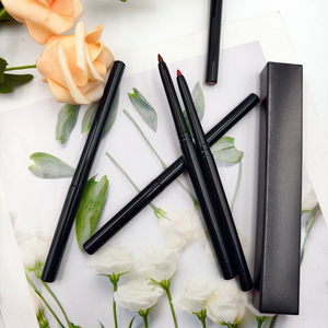 <span class=keywords><strong>Crayon</strong></span> à lèvres noir en gros, populaire, végétalien, crémeux, mat, avec logo personnalisé, marque privée, <span class=keywords><strong>crayon</strong></span> à lèvres rotatif - Product Image 1