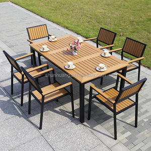 Set <span class=keywords><strong>da</strong></span> pranzo in <span class=keywords><strong>legno</strong></span> per <span class=keywords><strong>tavolo</strong></span> <span class=keywords><strong>da</strong></span> pranzo e sedia <span class=keywords><strong>da</strong></span> <span class=keywords><strong>giardino</strong></span> in plastica per esterni all'ingrosso - Product Image 2