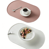 Cici – Nouveau dessous-de-plat rond en silicone de qualité alimentaire, écologique, épaisseur 10 mm, diamètre supérieur à 600 mm, tapis de cuisine résistant à la chaleur