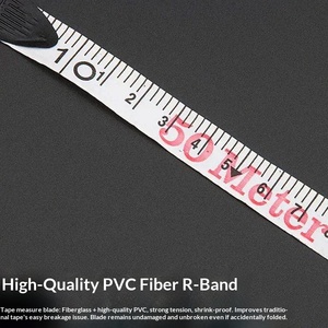 Cinta Métrica Autoenrollable de Fibra, 20m/50m/100m, Impermeable, Resistente al Desgaste, Uso en Obras de Construcción - Product Image 4
