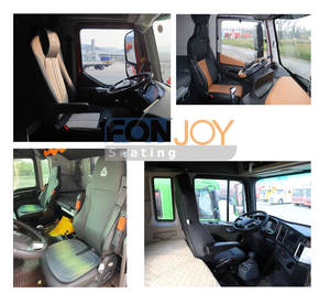 Заводская распродажа DC12V/24V ПВХ кожаное роскошное сиденье водителя грузовика с пневматической подвеской основание регулировки высоты сиденья водителя автобуса - Product Image 6