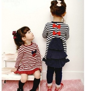 Ropa de Primavera para Niños, Vestidos Casuales Bonitos con Volantes para Niñas, de Proveedor Chino - Product Image 1