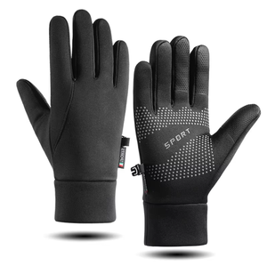 Gants d'hiver en velours pour hommes et femmes, pour écran <span class=keywords><strong>tactile</strong></span>, gants de ski antidérapants, imperméables, gants thermiques pour le cyclisme, pour usage quotidien - Product Image 1