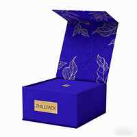 Boîte cadeau pliante de luxe à fermeture magnétique, design personnalisé, emballage rigide en carton, boîte de luxe pour perruques et vêtements