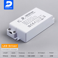 Transformateur d'éclairage Led 30w 12v 24v Driver d'alimentation Led pour bande Led