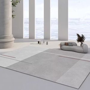 New Kích Thước Lớn Giả Cashmere Sofa Thảm Cho Phòng Khách Sang Trọng Ấm Cúng Chống Trượt Chống Vết Da Nhẹ Nhàng - Product Image 4