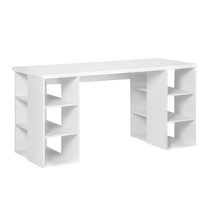 Đồ nội thất văn phòng giá rẻ bàn tiếp tân nhỏ bàn học bằng gỗ bàn thiết kế mới Bàn máy tính văn phòng ưa thích Bàn máy tính bằng gỗ - Product Image 2