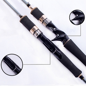 Caña de pescar giratoria de dos secciones, aparejo de pesca telescópico de <span class=keywords><strong>alta</strong></span> <span class=keywords><strong>gama</strong></span>, 114,4g, 180cm - Product Image 5