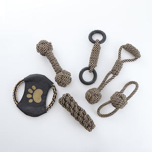 Yüksek kaliteli köpek çiğneme oyuncaklar temizleme dişleri yıkılmaz pamuk halat interaktif yavru oyuncaklar - Product Image 3